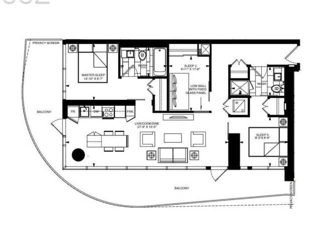 4209 - 197 YONGE STREET Toronto Ontario, M5B 0C1 - 3 Bedrooms Condo For Sale
