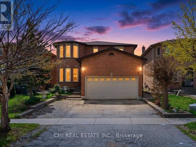 31 CASTLEHILL ROAD Brampton Ontario, L6X 4E3 - 4 Bedrooms Home For Sale