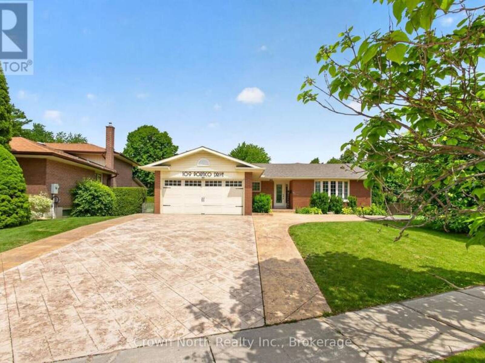 109 PORTICO DRIVE, Toronto, Ontario M1G 3R5