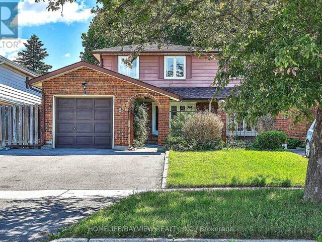 27 BEDLE AVENUE Toronto Ontario, M2H 1K7 - 4 Bedrooms Home For Sale