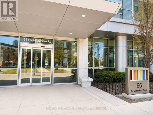 1206 - 66 FOREST MANOR ROAD Toronto Ontario, M2J 1M6 - 2 Bedrooms Condo For Sale