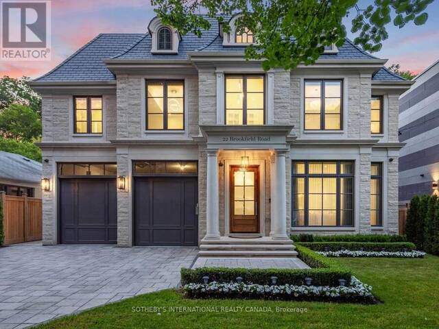 22 BROOKFIELD ROAD Toronto Ontario, M2P 1A9 - 5 Bedrooms Home For Sale