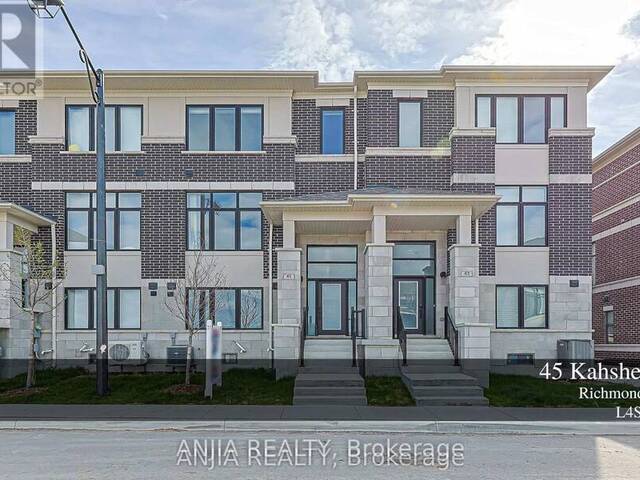 45 KAHSHE LANE Richmond Hill Ontario, L4S 0N9 - 5 Bedrooms Home For Sale