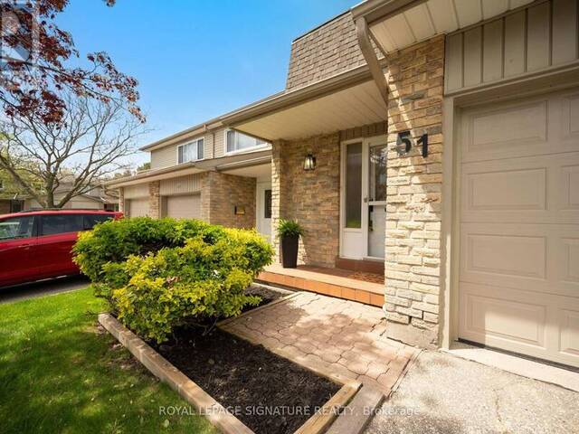 51 - 5536 MONTEVIDEO ROAD Mississauga Ontario, L5N 2P4 - 3 Bedrooms Condo For Sale