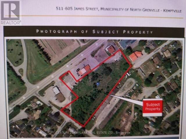 511-605 JAMES STREET Kemptville Ontario, K0G 1J0 - Vacant Land For Sale
