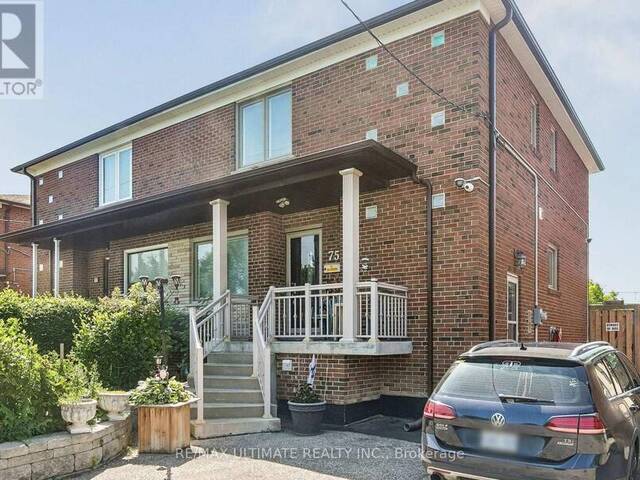 75 GILTSPUR DRIVE Toronto Ontario, M3L 1M4 - 3 Bedrooms Home For Sale