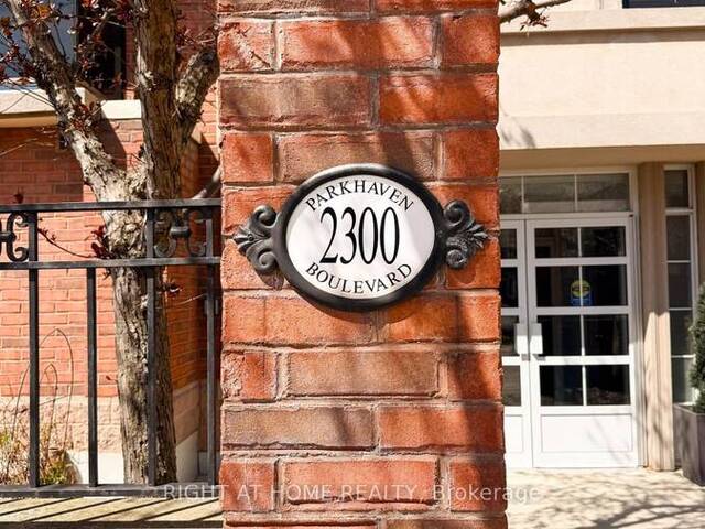 308 - 2300 PARKHAVEN BOULEVARD Oakville Ontario, L6H 6V9 - 1 Bedroom Condo For Sale
