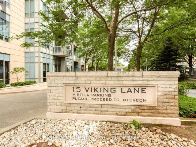 2502 - 15 VIKING LANE Toronto Ontario, M9B 0A4 - 2 Bedrooms Condo For Sale