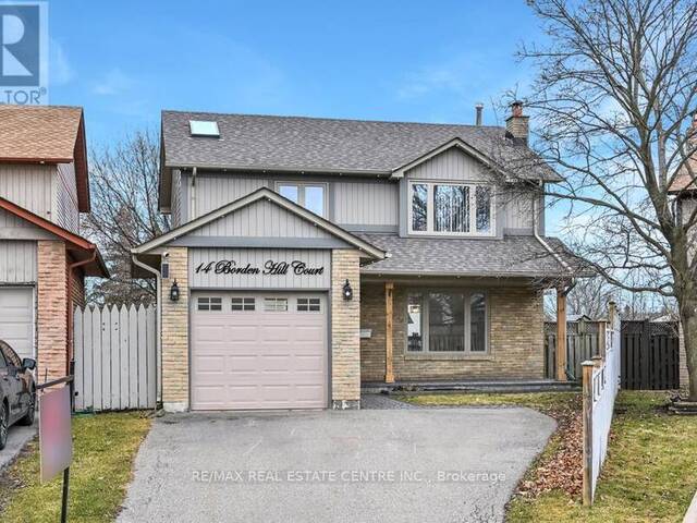 14 BORDEN HILL COURT Brampton Ontario, L6S 3K7 - 5 Bedrooms Home For Sale