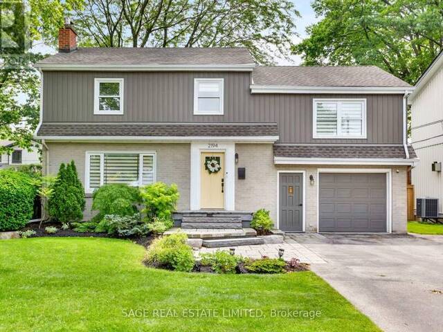 2194 YORKSHIRE CRESCENT Burlington Ontario, L7R 1V7 - 4 Bedrooms Home For Sale