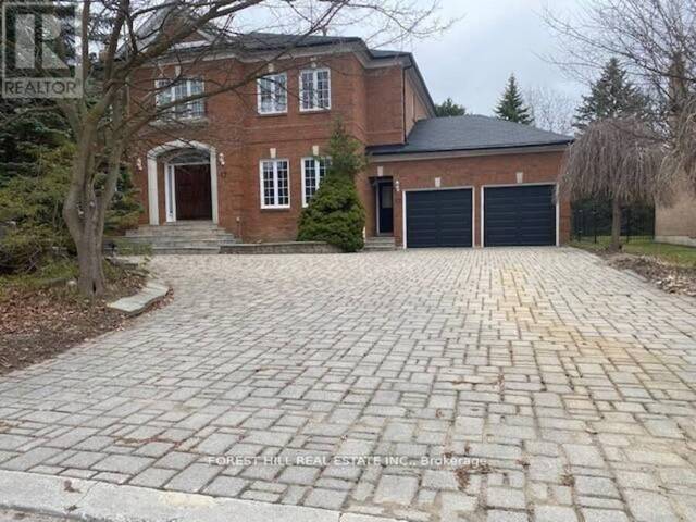 17 DUNLOE ROAD Richmond Hill Ontario, L4B 2H6 - 8 Bedrooms Home For Sale