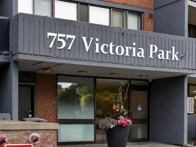 1501 - 757 VICTORIA PARK AVENUE Toronto Ontario, M4C 5N8 - 1 Bedroom Condo For Sale