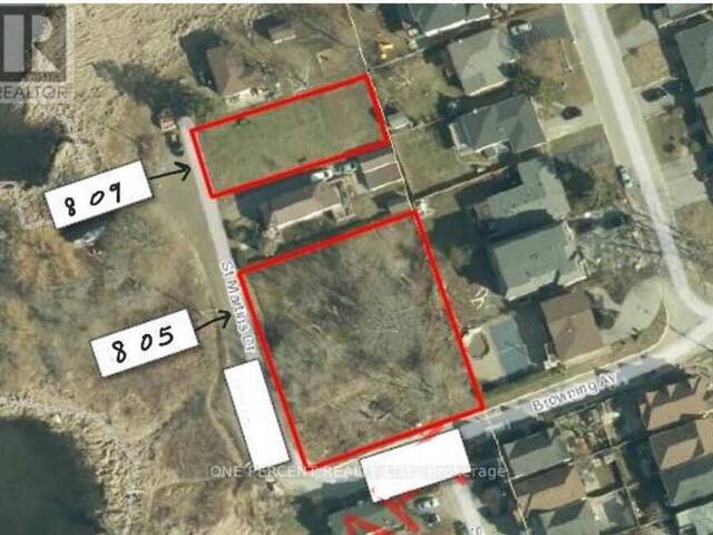 805 ST. MARTINS DRIVE Pickering Ontario, L1W 1N1 - Vacant Land For Sale