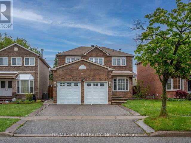 71 RAVENSWOOD DRIVE Brampton Ontario, L6Y 4A1 - 5 Bedrooms Home For Sale