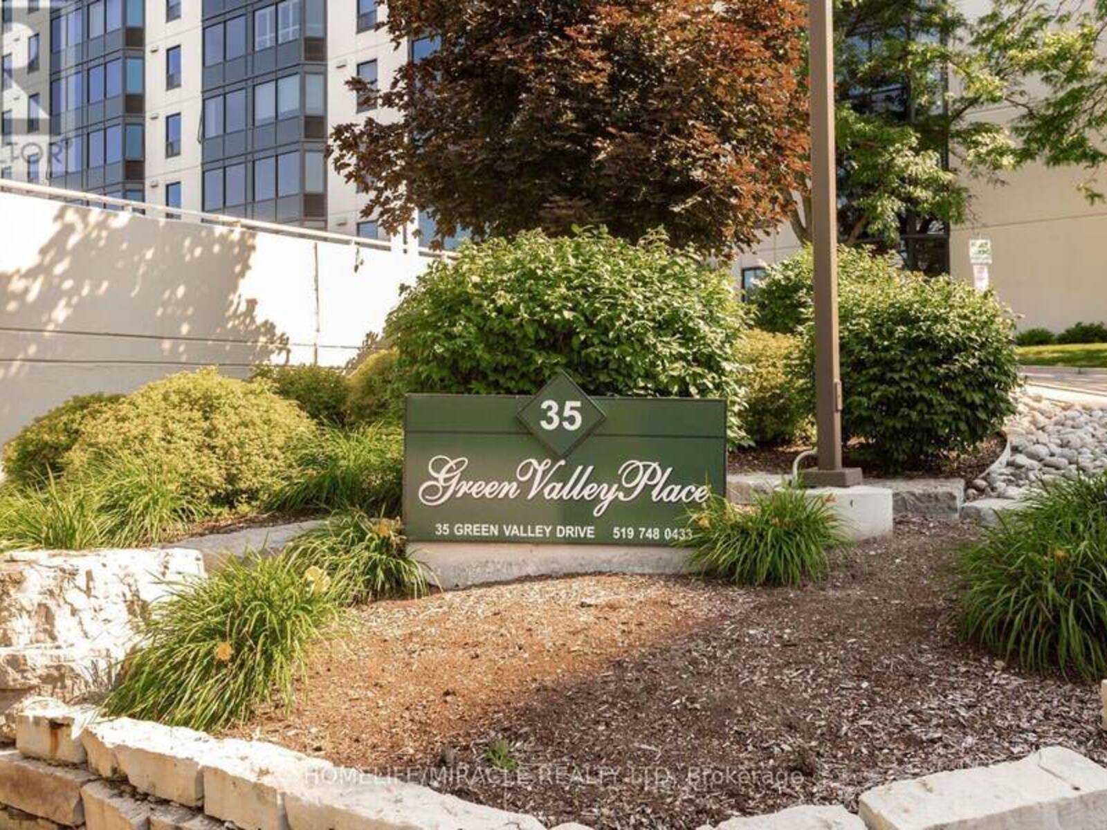 1705 - 35 GREEN VALLEY DRIVE, Kitchener, Ontario N2P 2A5