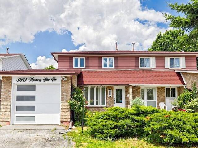 3847 MORNING STAR DRIVE Mississauga Ontario, L4T 3K2 - 5 Bedrooms Home For Sale