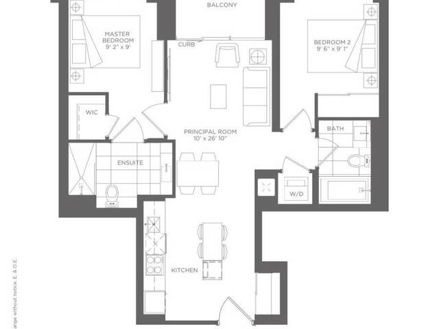 1010 - 31 TIPPETT ROAD Toronto Ontario, M3H 0C8 - 2 Bedrooms Condo For Sale