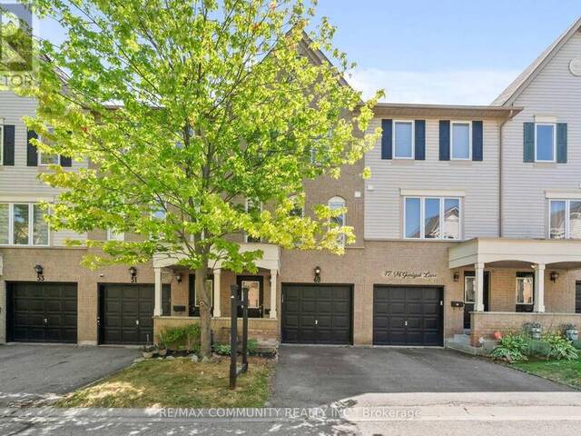 49 MCGONIGAL LANE Ajax Ontario, L1T 4H1 - 3 Bedrooms Condo For Sale