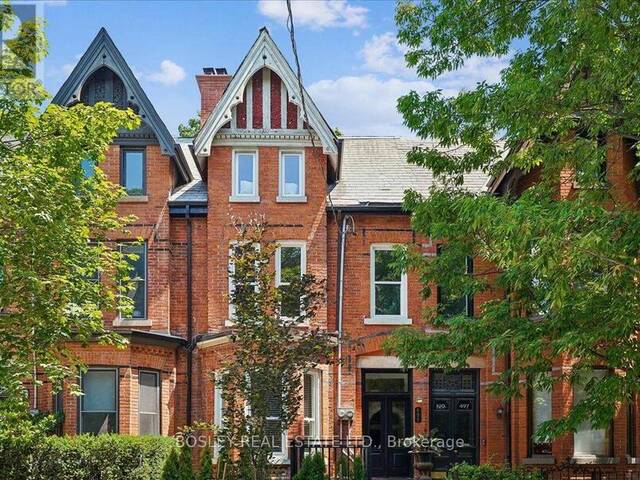 499 ONTARIO STREET Toronto Ontario, M4X 1M7 - Multi-family Home For Sale