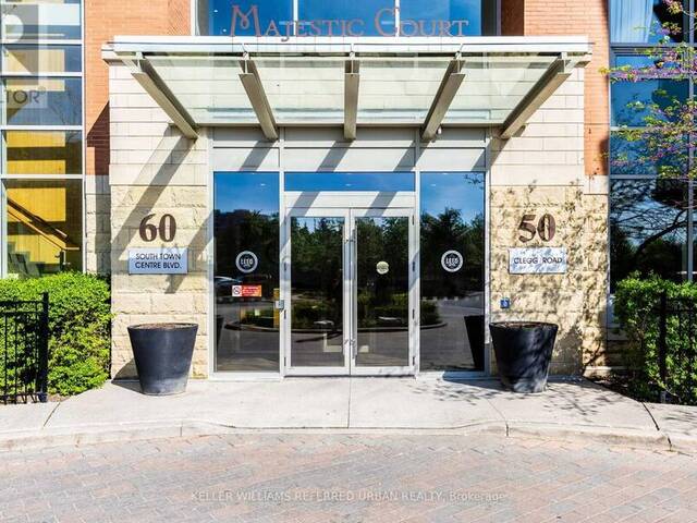 318 - 60 SOUTH TOWN CENTRE BOULEVARD Markham Ontario, L6G 0C5 - 2 Bedrooms Condo For Sale