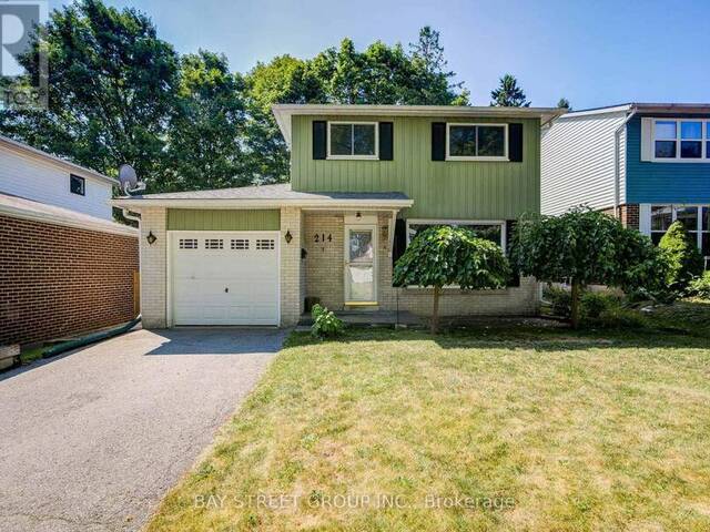 214 WILLIAM ROE BOULEVARD Newmarket Ontario, L3Y 1B5 - 4 Bedrooms Home For Sale