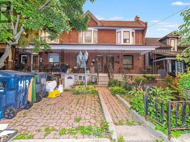 413 WESTMORELAND AVENUE N Toronto Ontario, M6H 3A6 - 3 Bedrooms Home For Sale