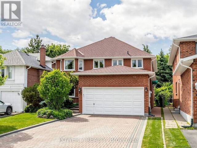 71 CANTERBURY COURT Richmond Hill Ontario, L4C 8E7 - 4 Bedrooms Home For Sale