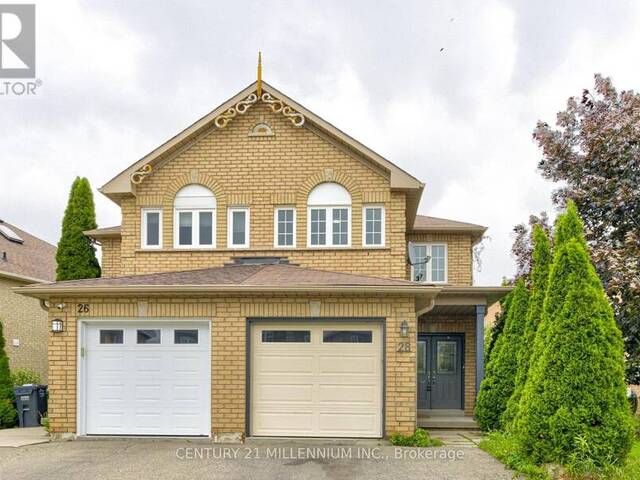 28 SILO COURT Brampton Ontario, L6X 4S4 - 3 Bedrooms Home For Sale