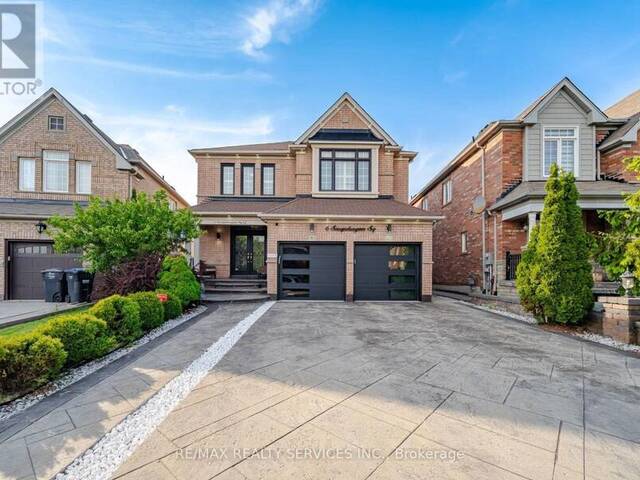 6 SNAPDRAGON SQUARE Brampton Ontario, L6P 3K2 - 6 Bedrooms Home For Sale