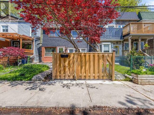 827 CRAVEN ROAD Toronto Ontario, M4L 2Z7 - 3 Bedrooms Home For Sale