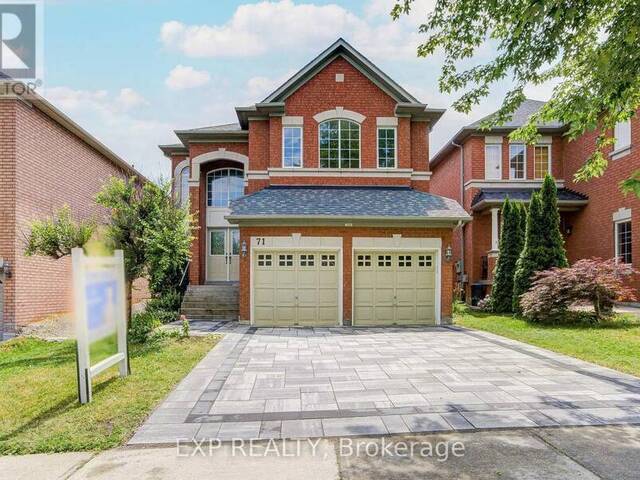 71 FUTURA AVENUE Richmond Hill Ontario, L4S 1S8 - 5 Bedrooms Home For Sale