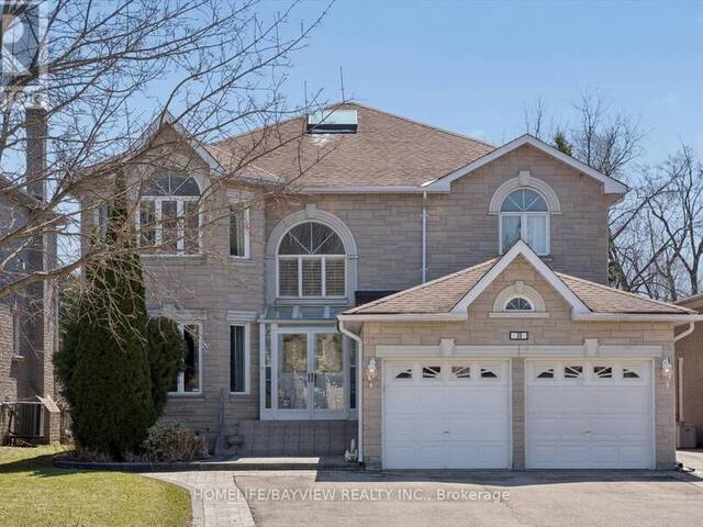 11 SORRENTO DRIVE Richmond Hill Ontario, L4C 0J8 - 4 Bedrooms Home For Sale