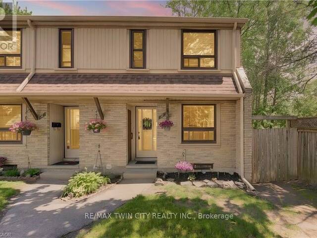 22 - 280 THALER AVENUE Kitchener Ontario, N2A 1R6 - 2 Bedrooms Condo For Sale