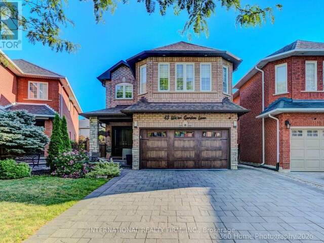 43 WATER GARDEN LANE Vaughan Ontario, L4H 1N2 - 4 Bedrooms Home For Sale