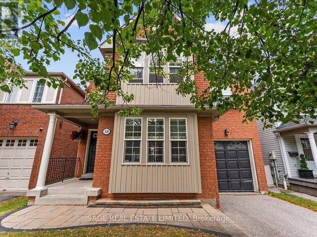 34 MCSWEENEY CRESCENT Ajax Ontario, L1T 4C7 - 4 Bedrooms Home For Sale