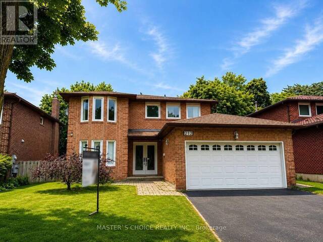 212 FINCHAM AVENUE Markham Ontario, L3P 4B5 - Property For Sale