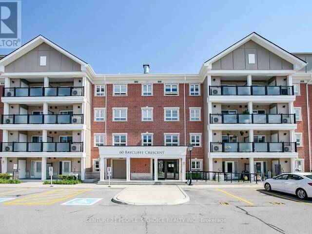 402 - 60 BAYCLIFFE CRESCENT Brampton Ontario, L7A 0Z4 - 1 Bedroom Condo For Sale