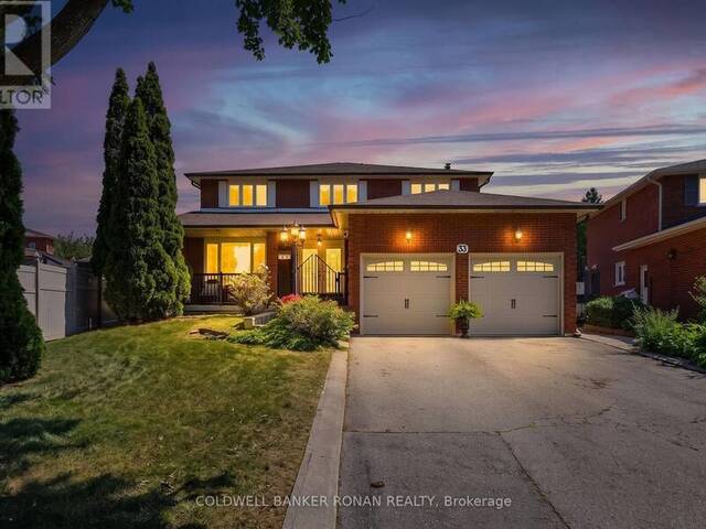 33 MAREVAN PLACE Vaughan Ontario, L4L 3H7 - 4 Bedrooms Home For Sale