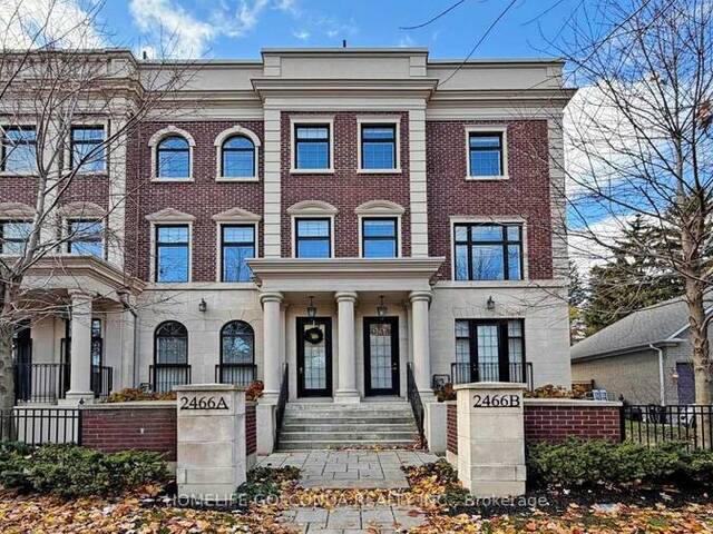 2466B BAYVIEW AVENUE Toronto Ontario, M2L 1A7 - 4 Bedrooms Home For Sale
