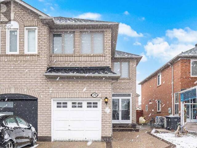 28 MOUNT FUJI CRESCENT Brampton Ontario, L6R 2L3 - 4 Bedrooms Home For Sale