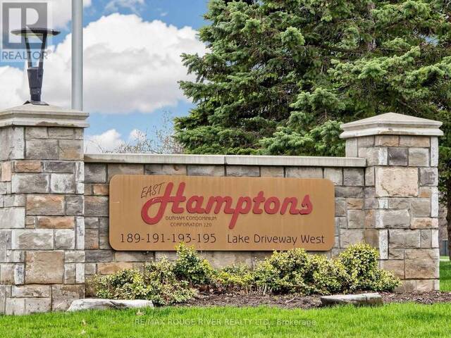 315 - 191 LAKE DRIVEWAY W Ajax Ontario, L1S 7H9 - Property For Sale