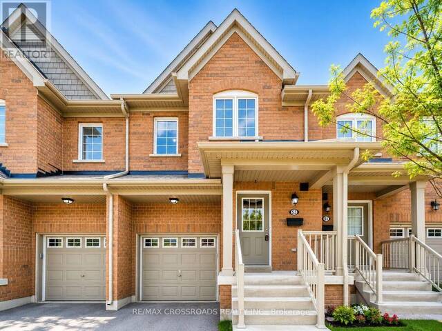 53 EDWIN PEARSON STREET Aurora Ontario, L4G 0S2 - 3 Bedrooms Condo For Sale