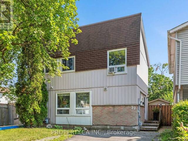 37 GLADSTONE SQUARE Brampton Ontario, L6S 2H5 - 3 Bedrooms Home For Sale