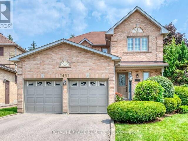 1451 RAVENSMOOR CRESCENT Mississauga Ontario, L5M 3L4 - Property For Sale