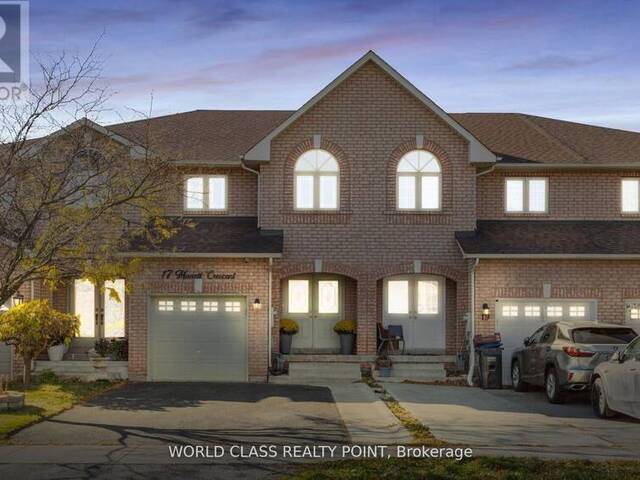 17 MANETT CRESCENT E Brampton Ontario, L6X 4X4 - 3 Bedrooms Home For Sale