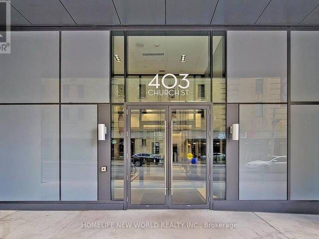 2307 - 403 CHURCH STREET Toronto Ontario, M4Y 2C2 - 1 Bedroom Condo For Sale