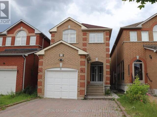 15 APOLLO ROAD Markham Ontario, L3S 4G8 - Property For Sale