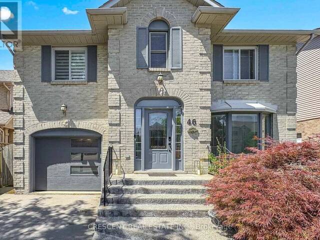 46 PEARSON DRIVE Hamilton Ontario, L8W 3H2 - 4 Bedrooms Home For Sale
