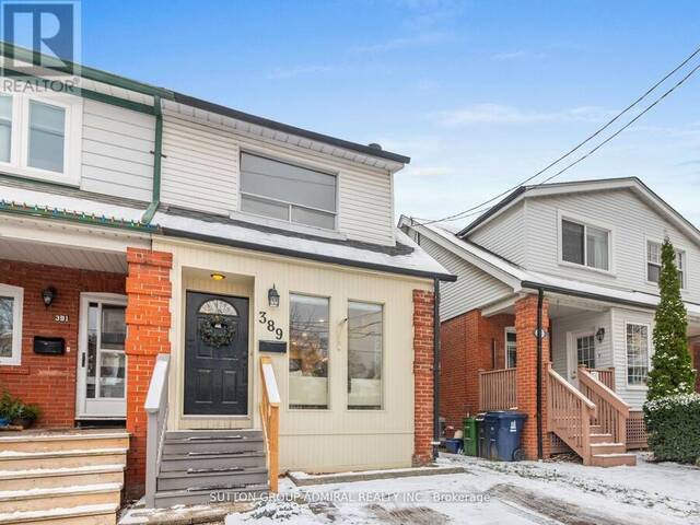 389 DAVISVILLE AVENUE Toronto Ontario, M4S 1H4 - 3 Bedrooms Home For Sale