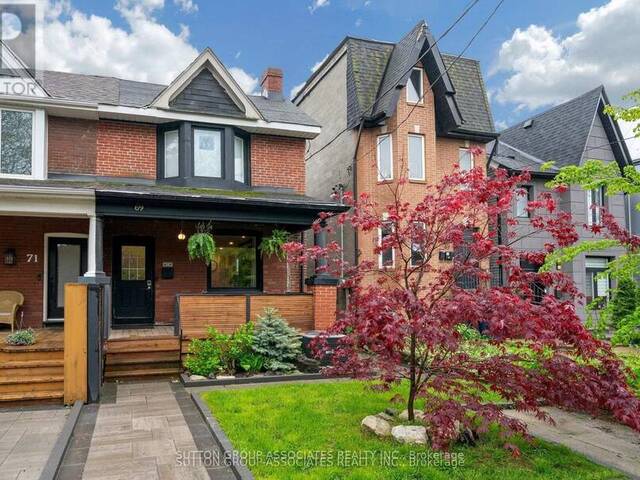69 DAGMAR AVENUE Toronto Ontario, M4M 1V9 - 3 Bedrooms Home For Sale